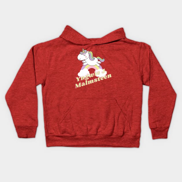 yngwie ll unicorn Kids Hoodie by j and r